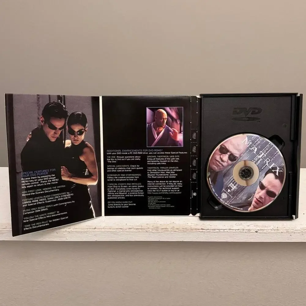 The matrix special edition dvd